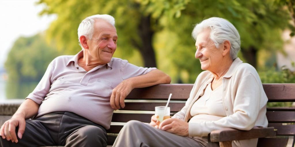 retired couple
